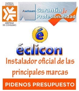 Eclicon, instalador oficial de las principales marcas